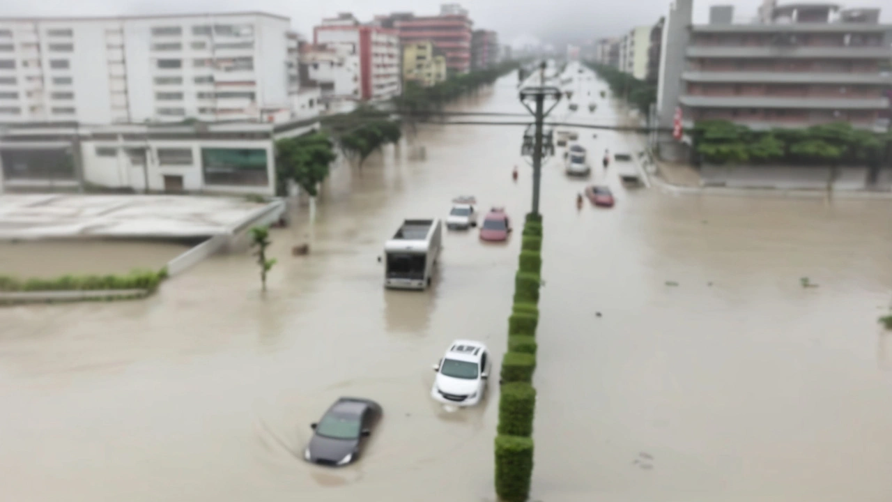 ताइवान में प्रचंड तूफान गैमी का कहर: 6 नाविक लापता, विनाशकारी हालात